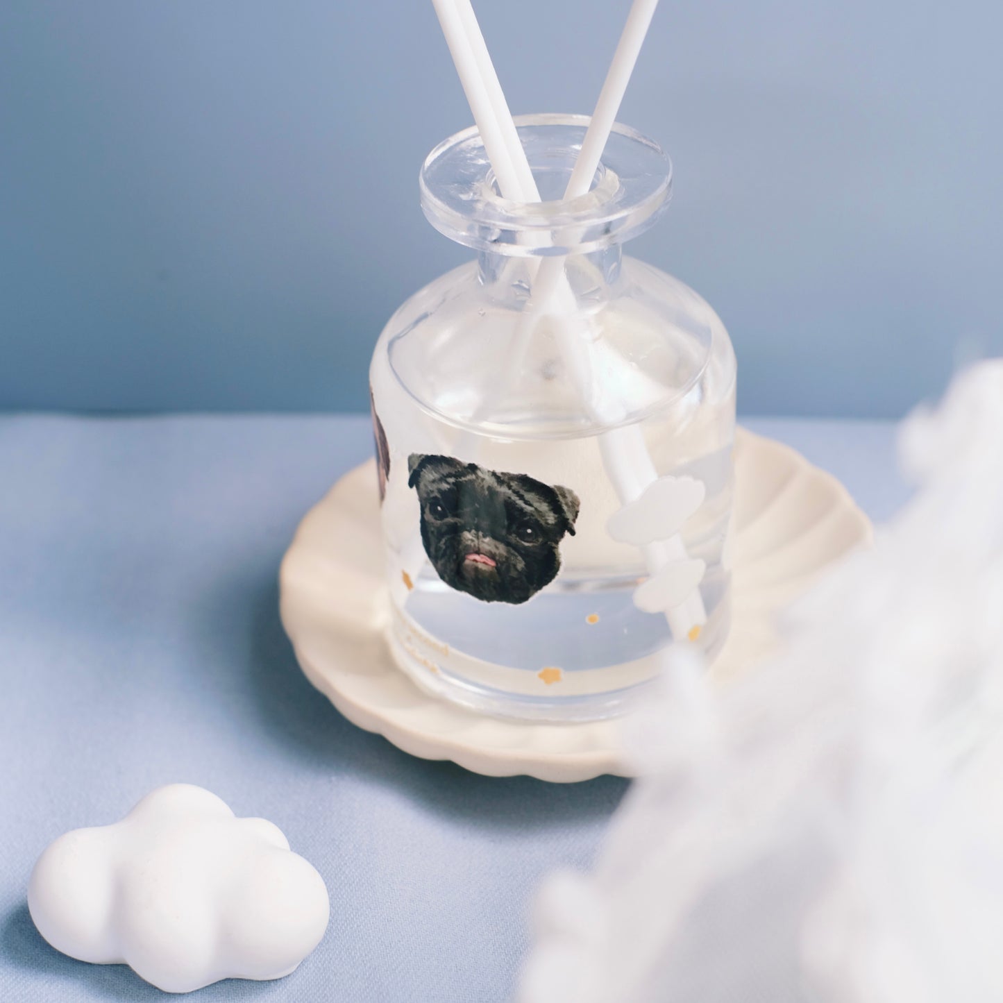 【加購】毛孩插畫擴香瓶(草木調)