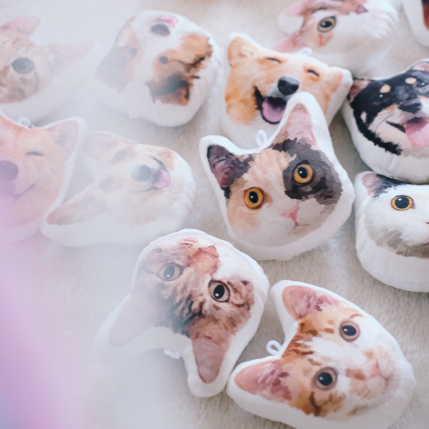 【加購】立體頭型鎖匙扣