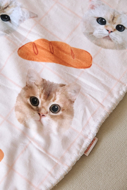 【加購】秋季麵包🥖 舒適絨毛毯