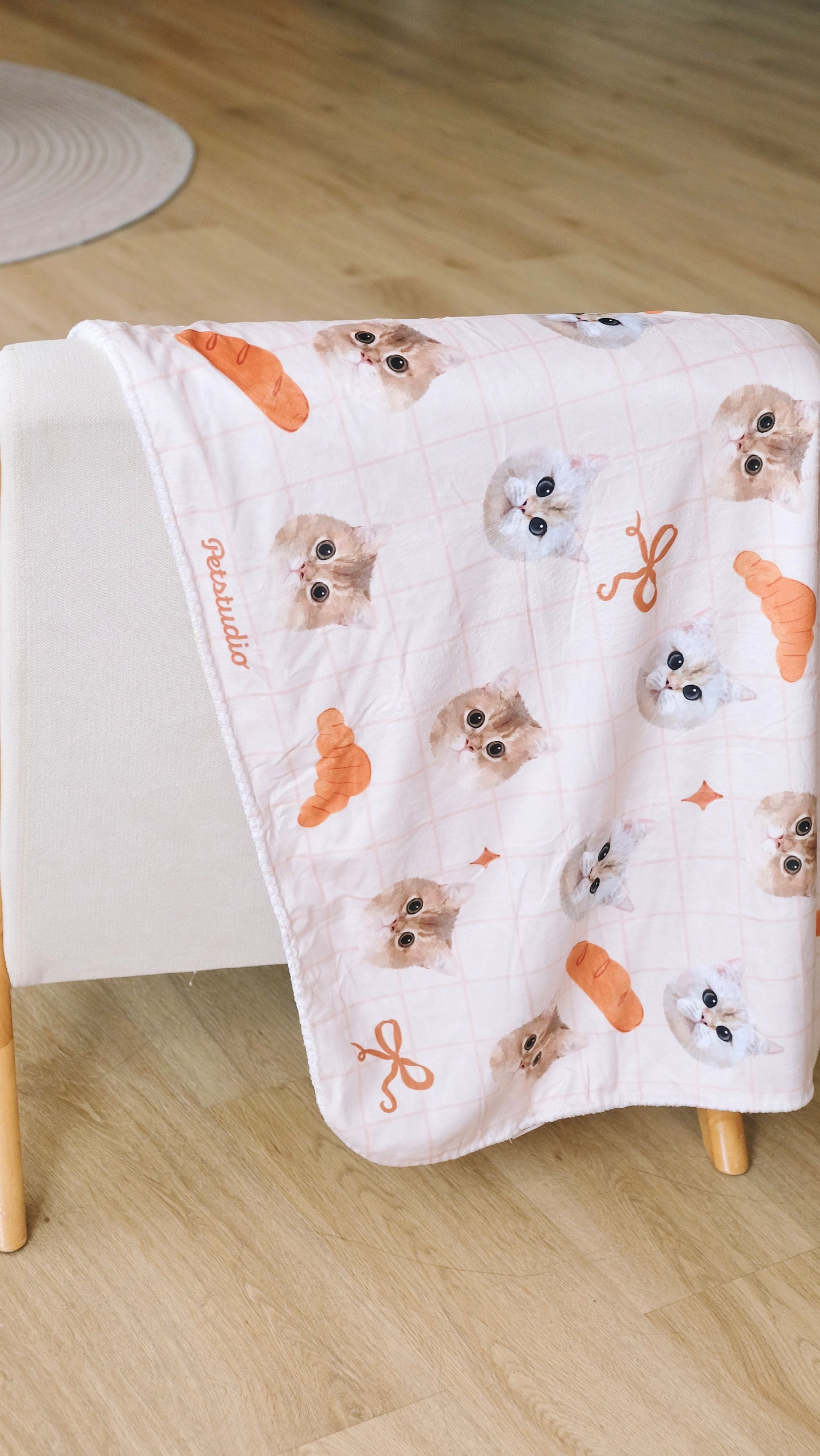 【加購】秋季麵包🥖 舒適絨毛毯