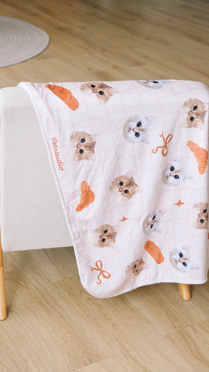 【加購】秋季麵包🥖 舒適絨毛毯