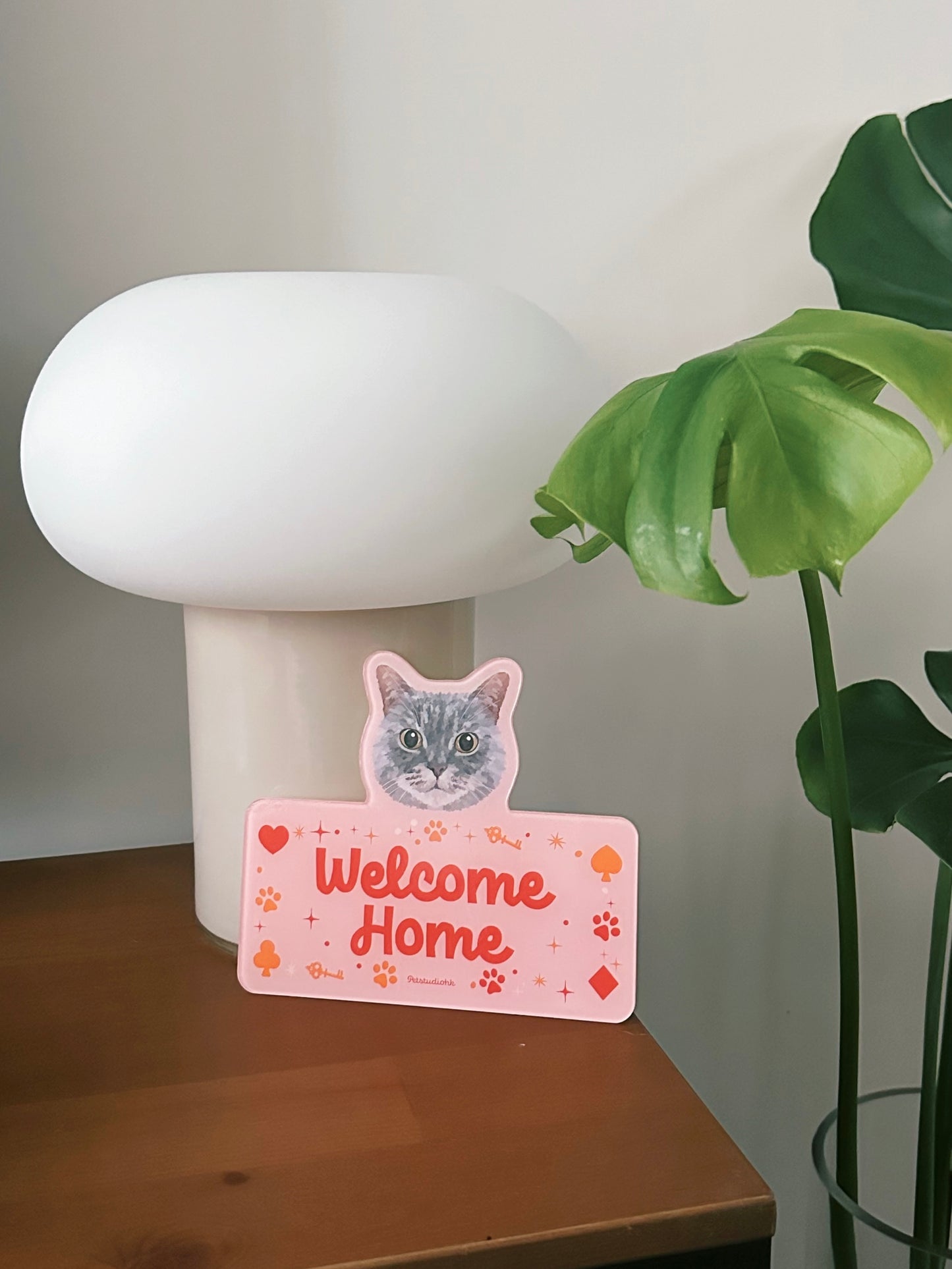 [Add-on purchase] Home decoration! Acrylic doorplate/magnetic stickers