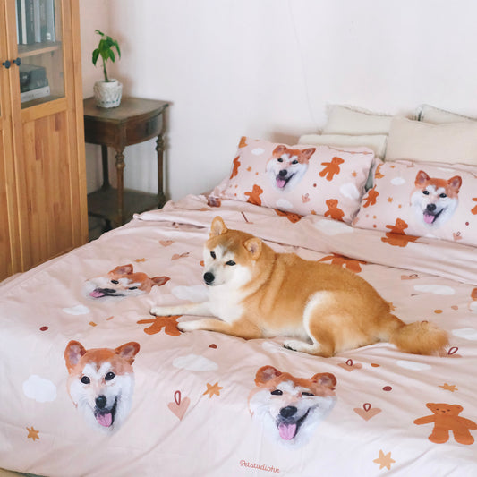 [Add-on purchase] Autumn Bear Sheet Set 
