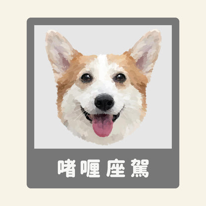 【Add-on】Car stickers