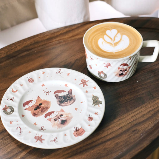 【加購】聖誕款！陶瓷杯碟套裝
