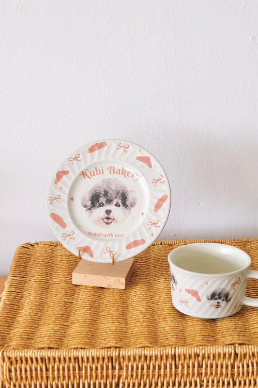 【加購】秋天麵包款！陶瓷杯碟套裝
