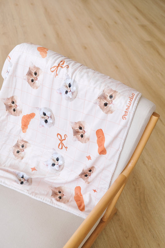 【加購】秋季麵包🥖 舒適絨毛毯