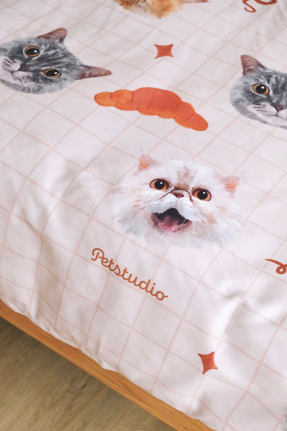 【加購】秋天麵包 床單套件組