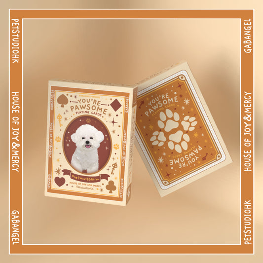 【現貨】You're Pawsome 撲克牌 (慈善義賣)