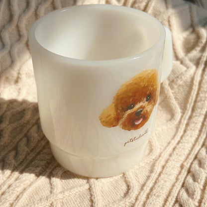 【Additional purchase】White glass