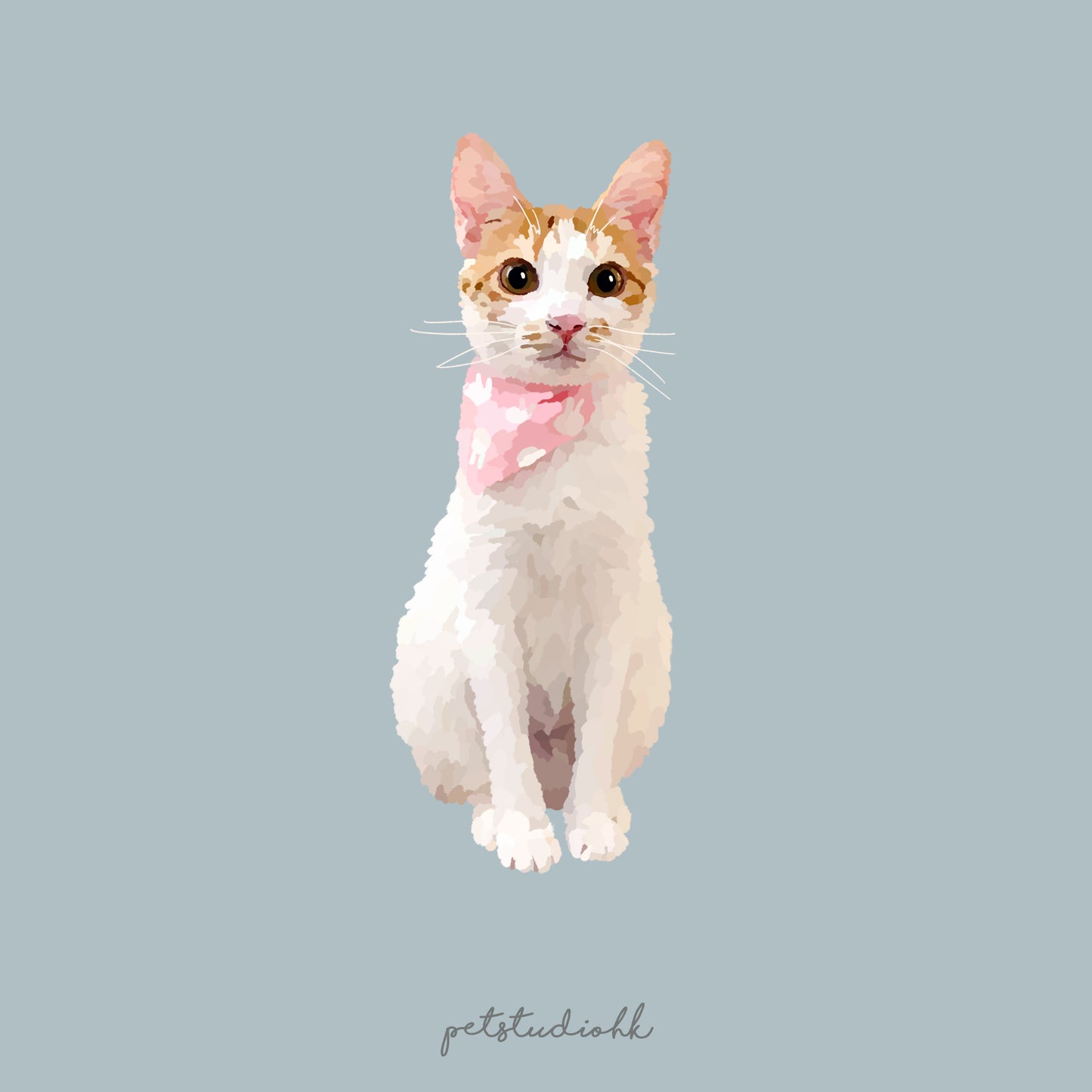 【訂製插畫】繪畫毛孩（全身）