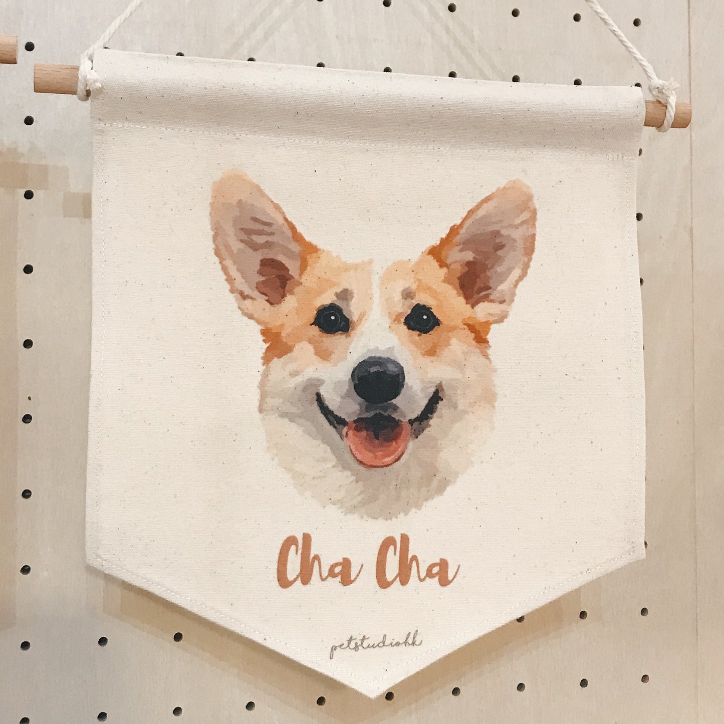 [Additional purchase] Wooden hanging cloth 